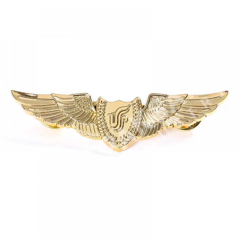 Metal Wings Badge